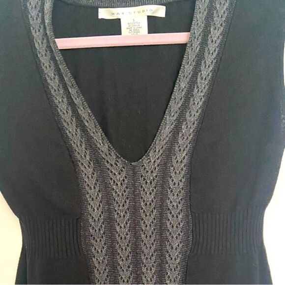 Max Studio Women Knit Dress Size Small 60% Cotton 40% Rayon - Picture 7 of 13